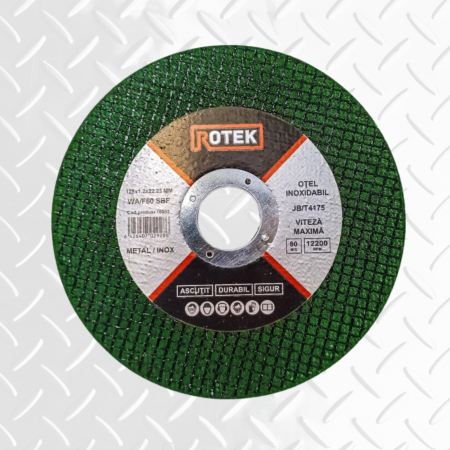 Scule, Unelte Si Consumabile - Set 25 buc Disc de Tăiat Metal și Inox 115x1.2x22.23 mm – Rotek