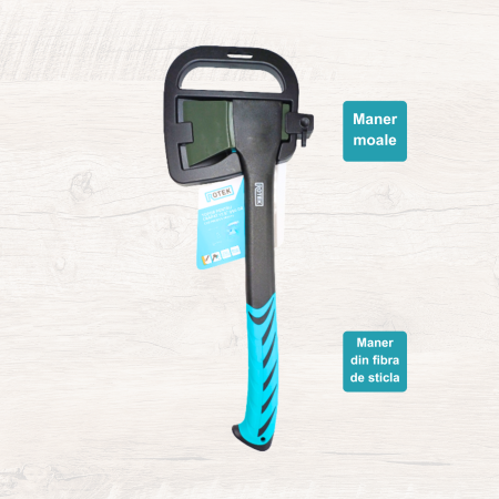 Topor Despicat Lemne Rotek 71cm 1.5kg | Oțel Carbon Forjat [1]