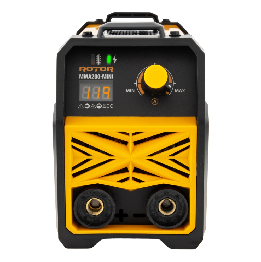 Aparat de sudura LCD Color ROTOR MMA200-MINI, 200 A [5]