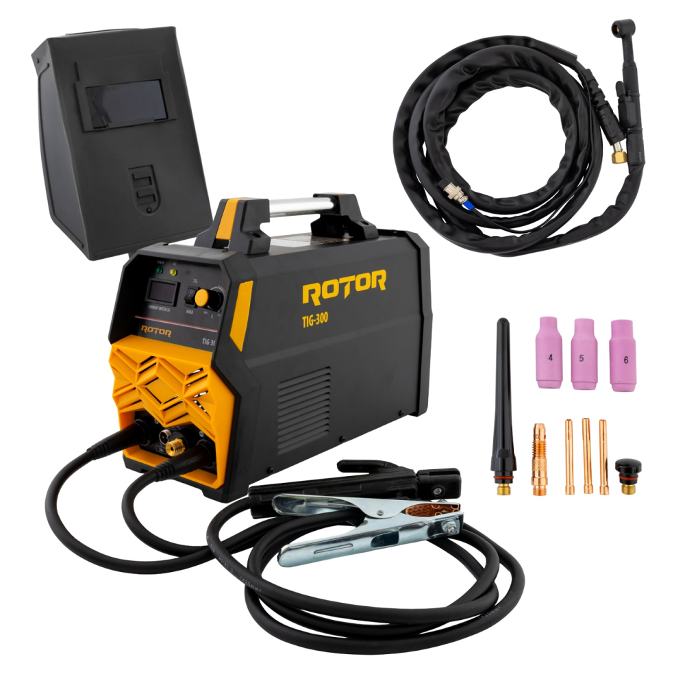 Aparat de sudura, TIG300A/MMA:180A, 1.6-5 mm, ROTOR TIG -300A [3]