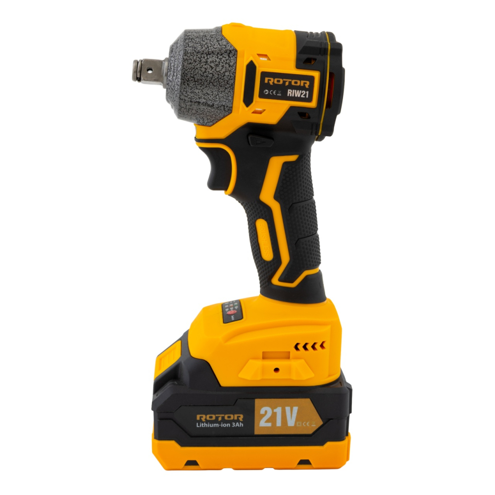 Autofiletanta cu impact pe acumulator ROTOR RIW21, 21 V /3 Ah, 320 Nm 2200 rot/min, 3300 BPM [5]