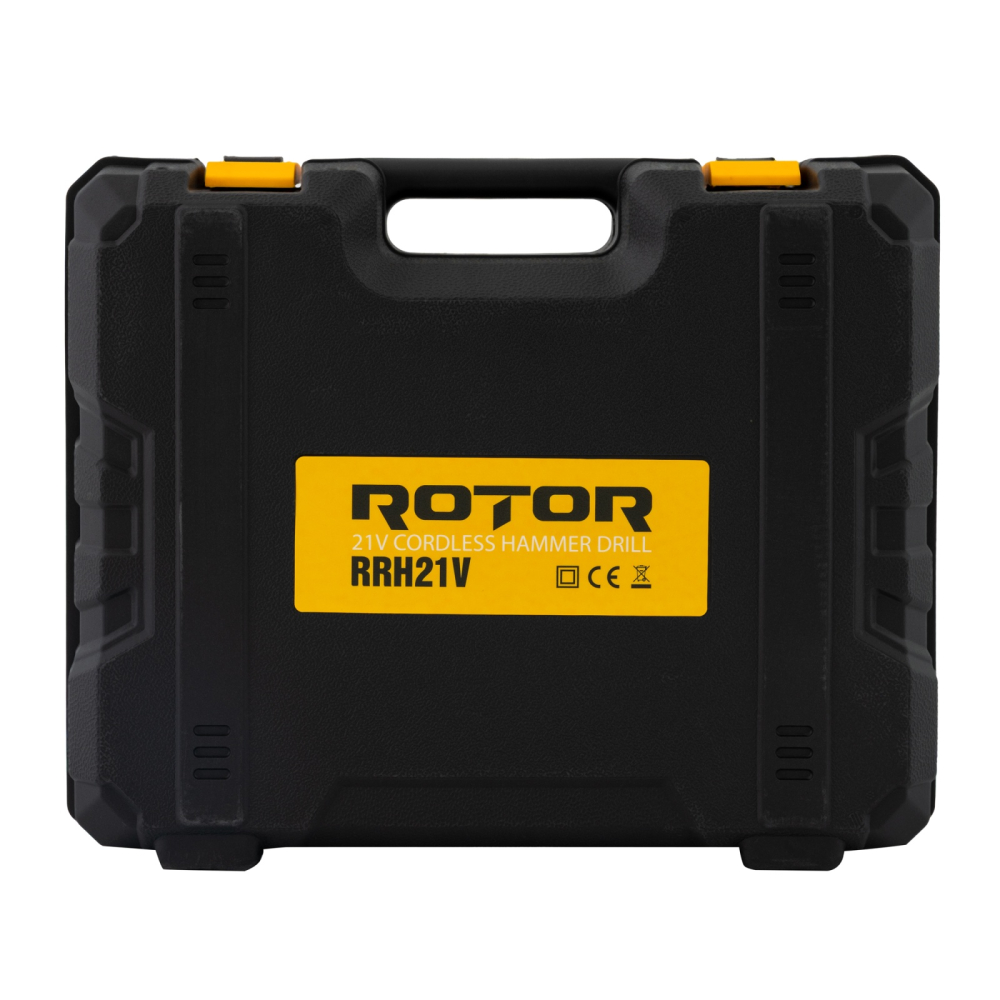Ciocan rotopercutor cu acumulator, RRH21V ROTOR 21V/3Ah , 1800 rpm, 4450 bpm, [11]