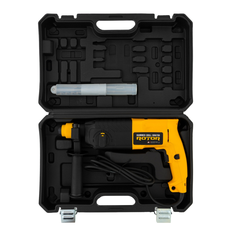 Ciocan rotopercutor ROTOR RRH700 , Putere 700W , 870 RPM, [9]