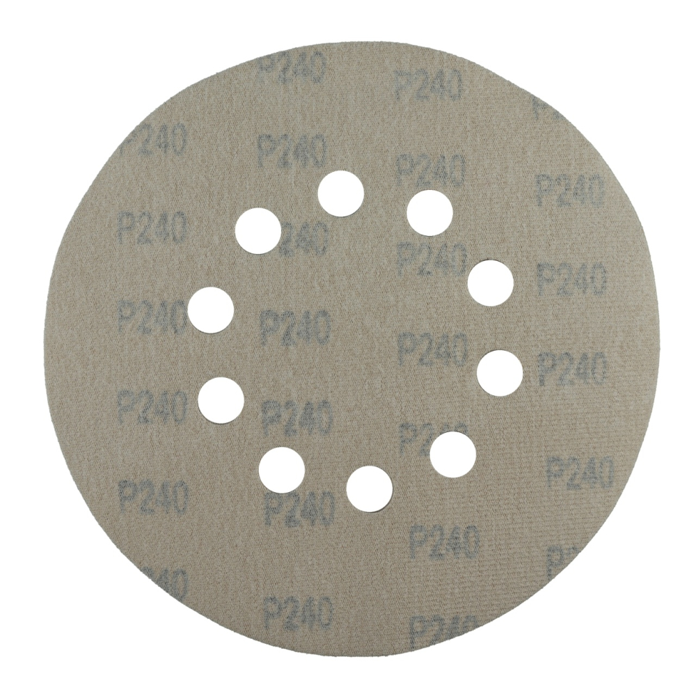 Disc abraziv pentru slefuitor cu excentric KB225.240 (Set 10 buc) Diametru: 225 mm, Granulatie: P240 [4]