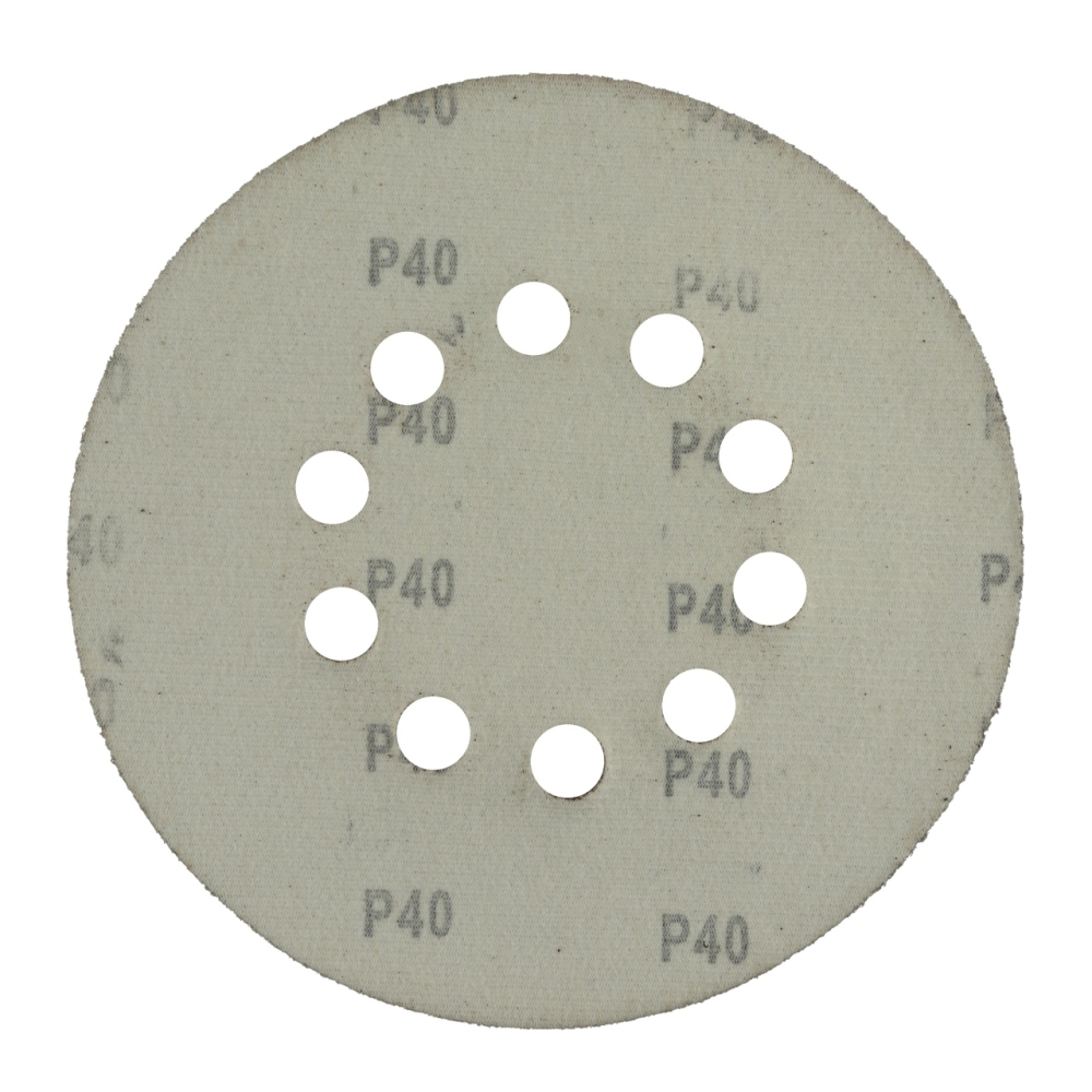 Disc abraziv pentru slefuitor cu excentric KD225.40 PROCRAFT (Set 10 buc)Diametru: 225 mm , Granulatie: P40 [4]