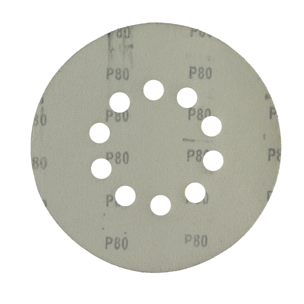 Disc abraziv pentru slefuitor cu excentric KD225.80 PROCRAFT (Set 10 buc) Diametru: 225 mm Granulatie: P80 [4]