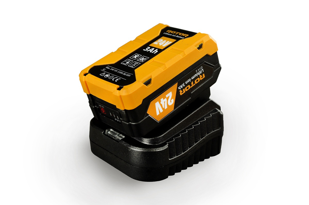 Drujbă pe acumulator ROTOR RBS1201 24V / 3Ah, 6500 rpm [9]