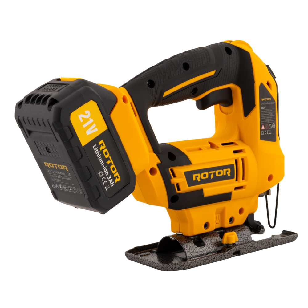 Fierastrau pendular pe acumulator ROTOR RJS21,21V/ 3 Ah, 750W, 3000 rot/min [7]