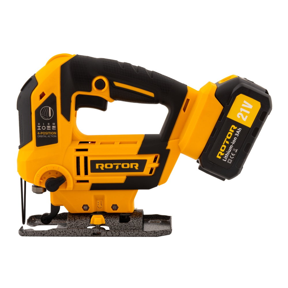 Fierastrau pendular pe acumulator ROTOR RJS21,21V/ 3 Ah, 750W, 3000 rot/min [3]