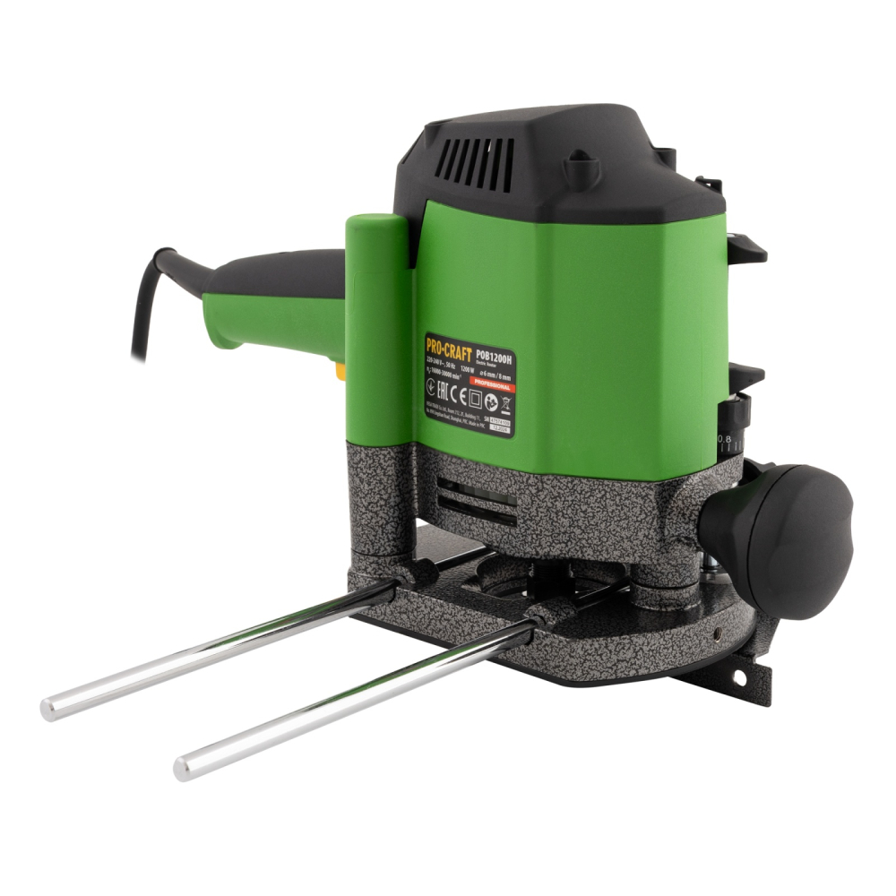 Freza lemn PROCRAFT POB1200H , 1200 W , 16,000-30,000 RPM [9]