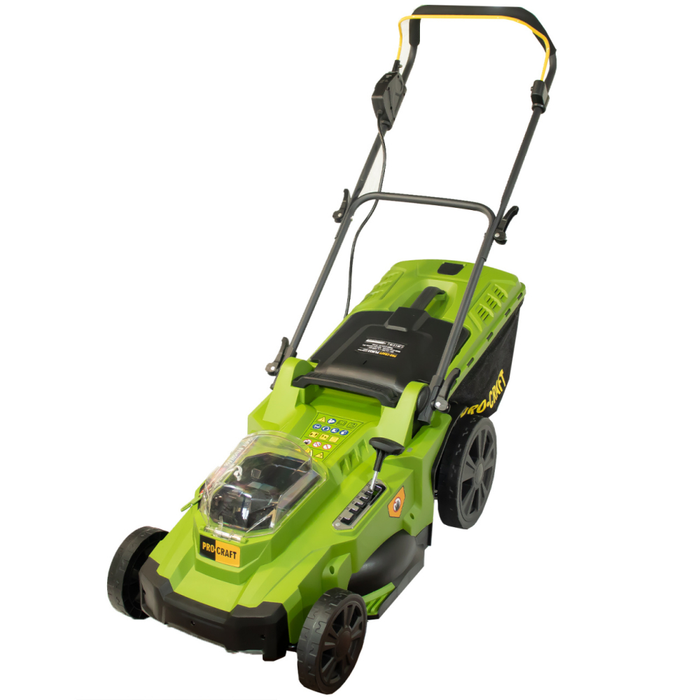 Masina de tuns iarba pe 2 acumulatori PLM22 PROCRAFT [3]