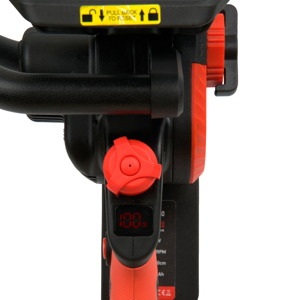 Mini drujba 12" pe acumulator cu 1 acumulator 20V/ 4Ah si incarcator YAMAMOTO YBS-124, 6200 rot/min, Brushless [7]