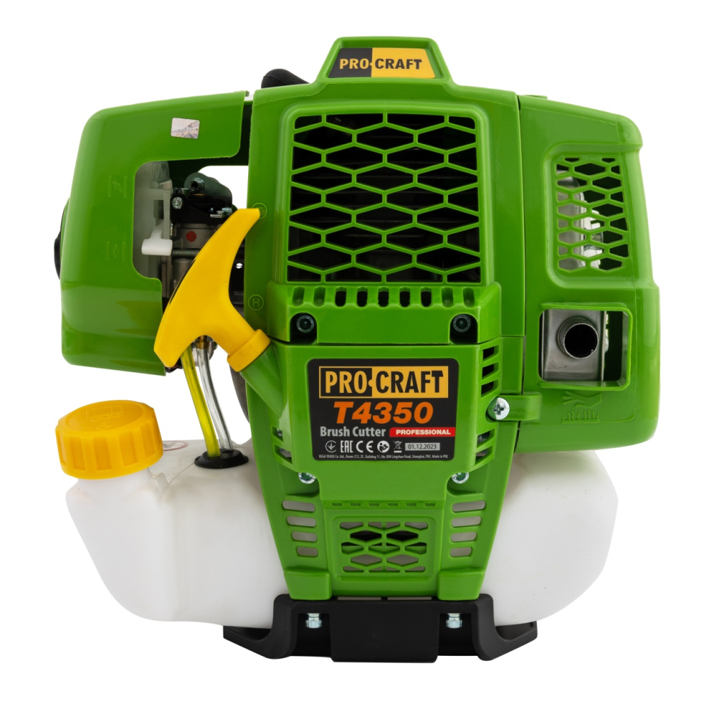 Motocoasa benzina Procraft T4350, 2T, 5.8 CP, 9000 rpm, 3 sisteme de taiere [12]
