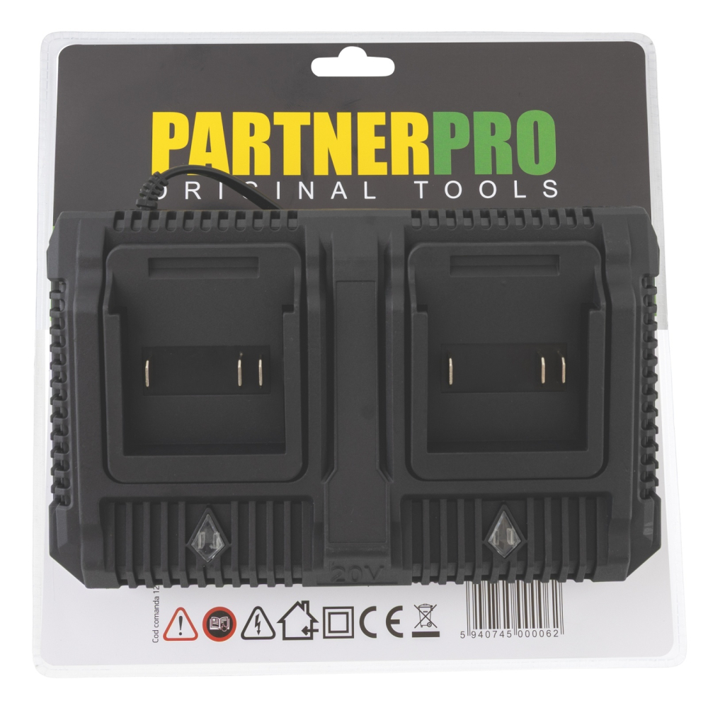 PPC-2-4A Incarcator Dublu 20V+20V, 4A+4A PARTNERPRO [4]