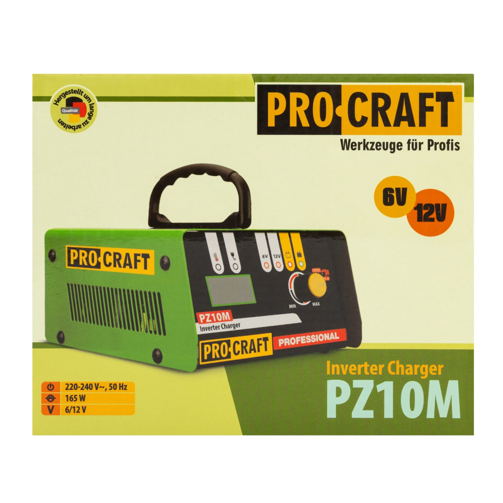 PROCRAFT PZ10M, Incarcator invertor auto [6]