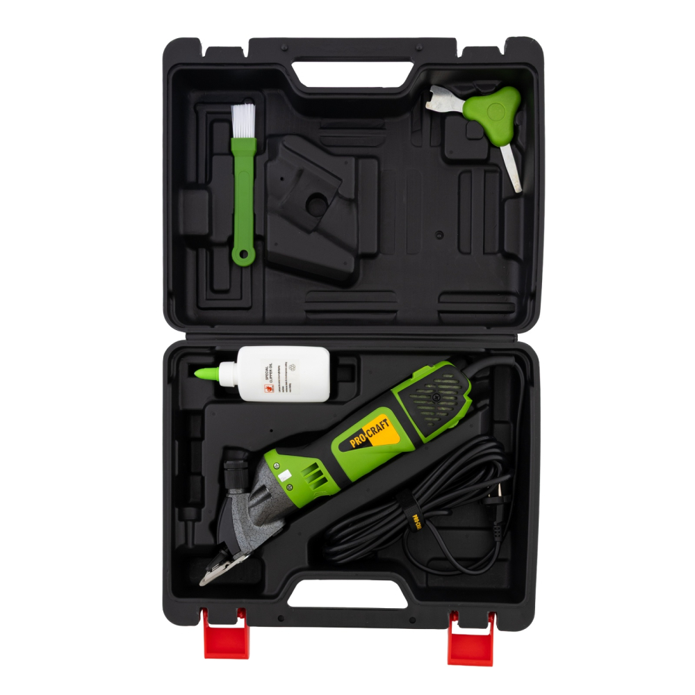 Procraft SC2600, Putere 500W, aparat de tuns oi [12]