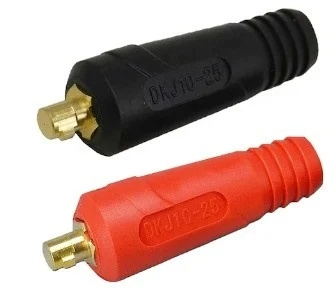 SET 2 CONECTORI CABLU SUDURA 35-50 TATA , 200-300A [3]