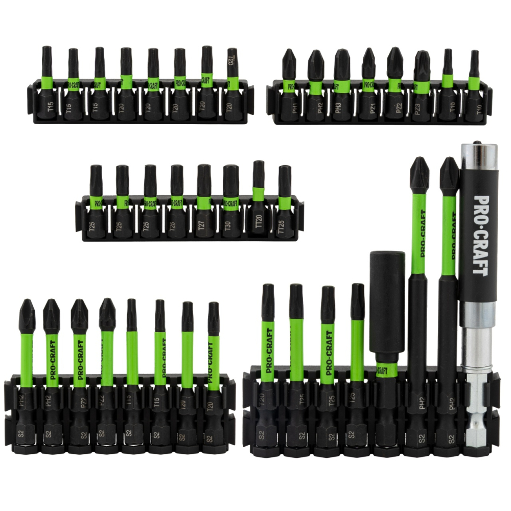 Set biti de impact PROCRAFT IBS-41 , 41 piese [4]