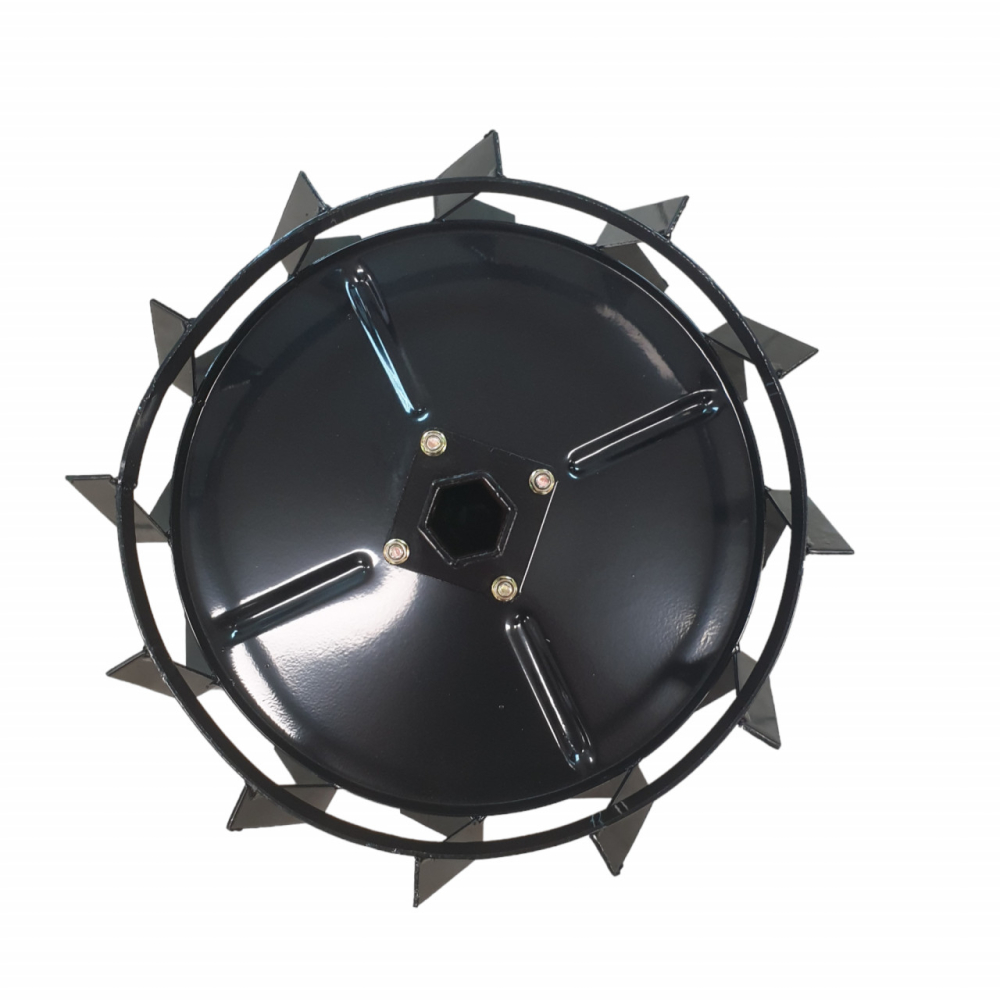 Set roti metalice 470x195 cu manicot, diametru ax 33mm, Elefant [9]