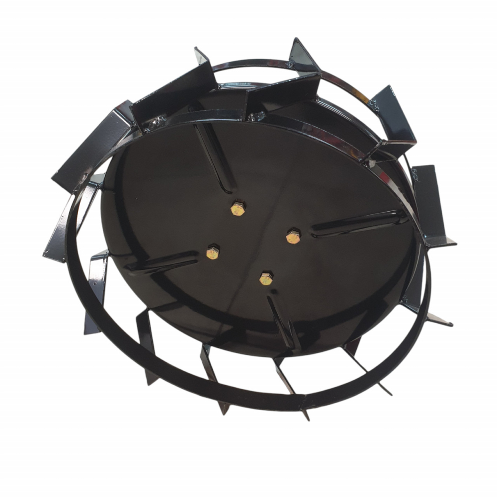 Set roti metalice 470x195 cu manicot, diametru ax 33mm, Elefant [6]