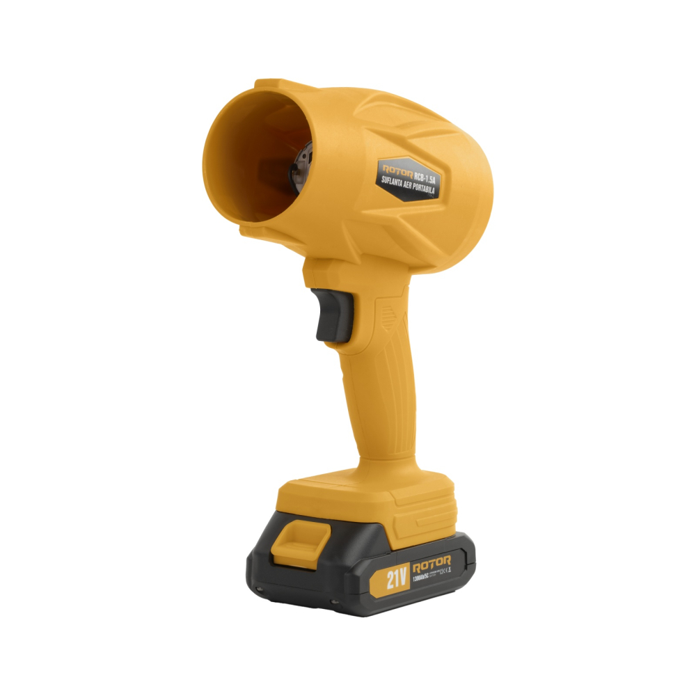 Suflantă aer pe acumulator ROTOR RCB-1.5A 45m/s, 21V/1,3Ah [7]