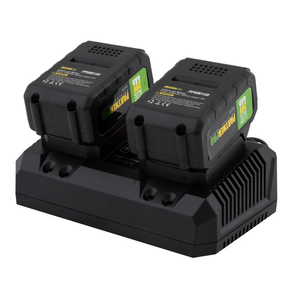 Suflanta pe acumulator PARTNERPRO PP8A519 , 2x20V 4Ah, 1 incarcator dublu, 9000-19000 RPM, 55 m/s [11]