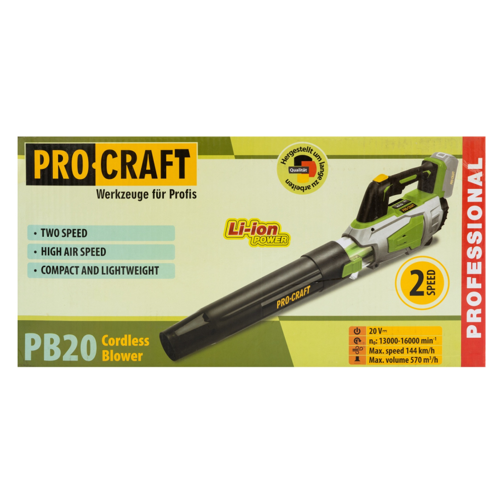 Suflanta pe acumulator PB20 PROCRAFT [9]