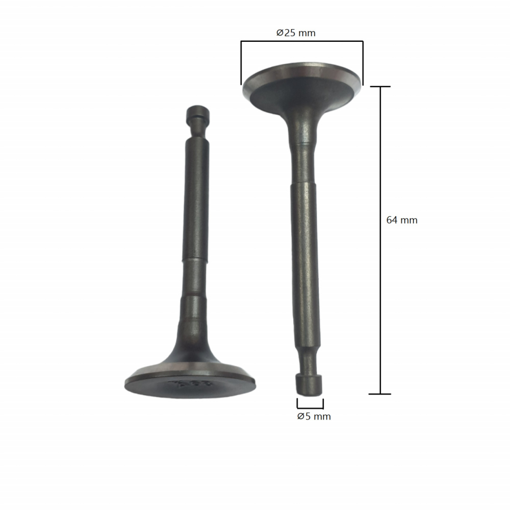 Supape compatibilie Honda GX 160 (5.5hp, 6.5hp, 168F), Elefant [4]