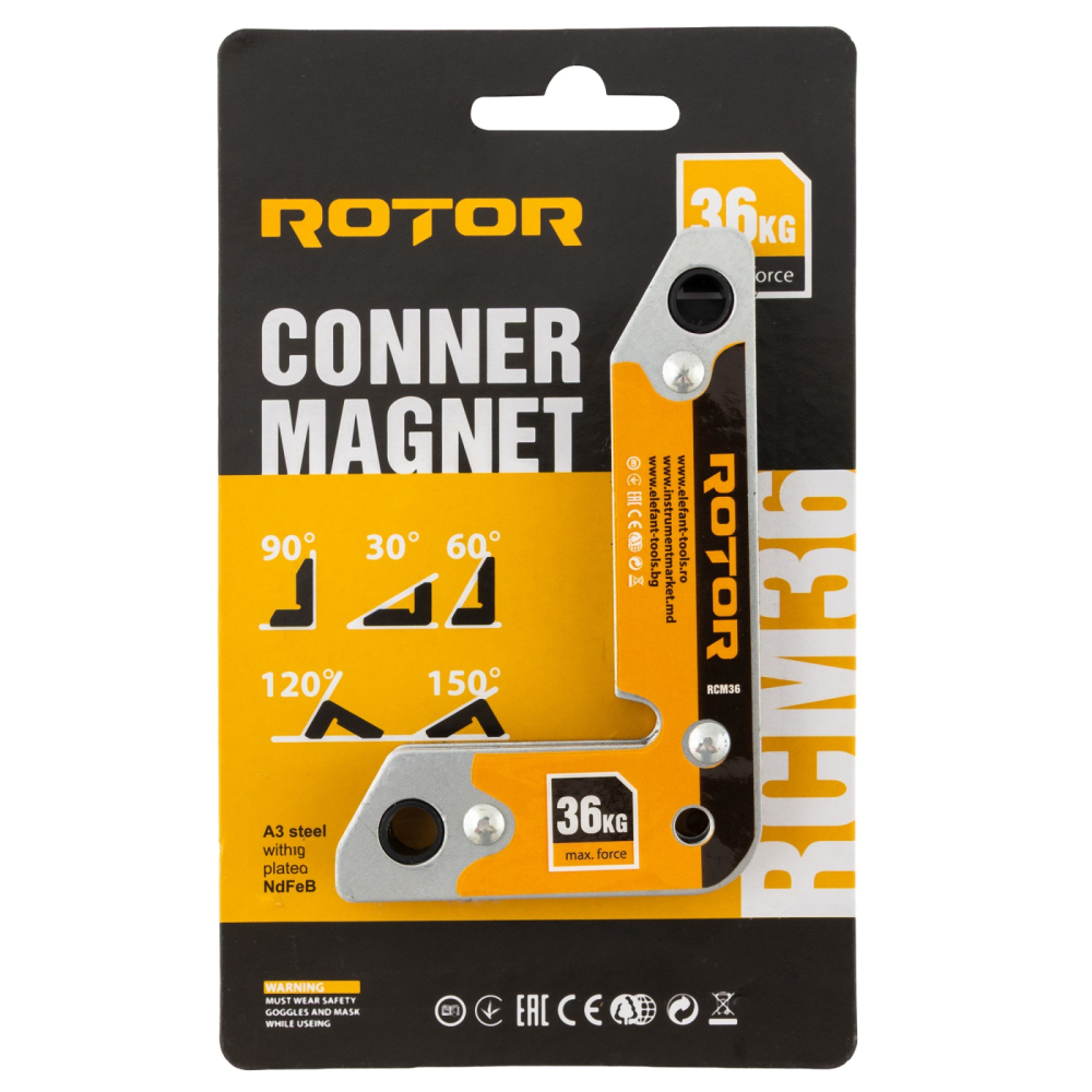 Suport magnetic pentru sudura pe colt RCM36, ROTOR [3]