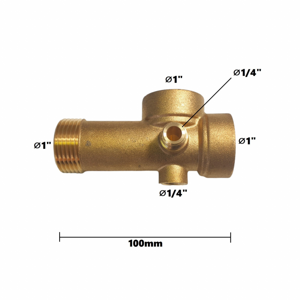 Teu de lagatura din alama cu 5 cai 10cm 300g, Elefant [5]