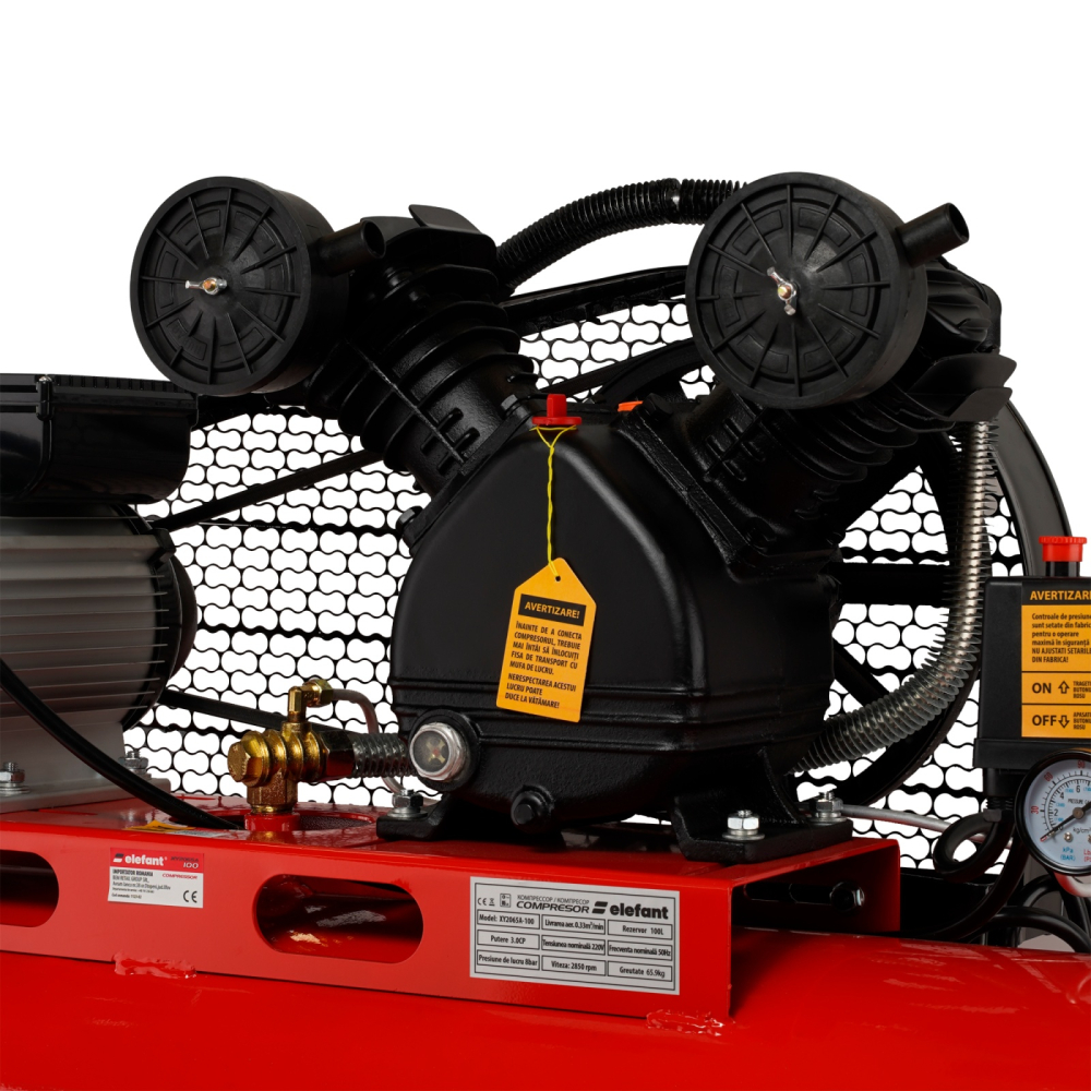 XY2065A-100 Compresor aer 100L ELEFANT 3CP, 8 bar [11]