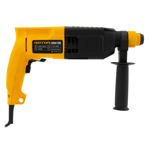 Ciocan rotopercutor ROTOR RRH700 , Putere 700W , 870 RPM, [3]