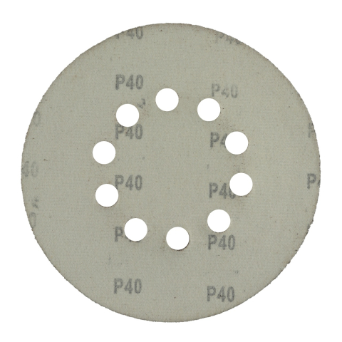 Disc abraziv pentru slefuitor cu excentric KD225.40 PROCRAFT (Set 10 buc)Diametru: 225 mm , Granulatie: P40 [3]