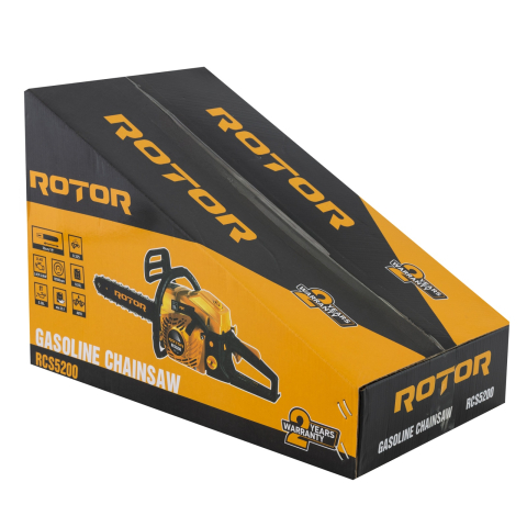 Drujba pe benzina Rotor RCS5200 , 2 kw-3,9CP, 10500 rot/min, Ungere Lant Automata [13]