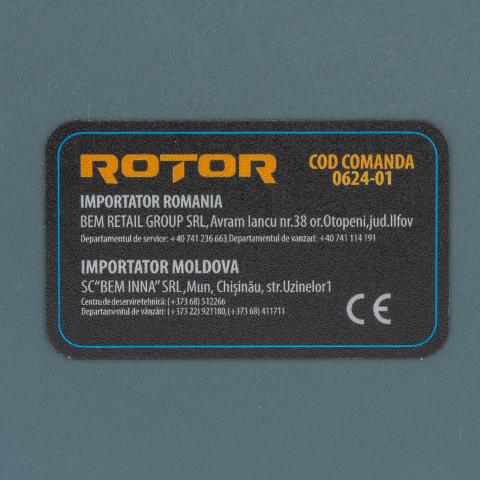 Moara electrica pentru cereale RM30L ROTOR, 19000 rot/min, 1200 W , 30 L [10]