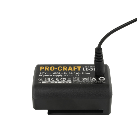 Nivela laser PROCRAFT LE-5D , 3.7 V / 2200 mAh [11]