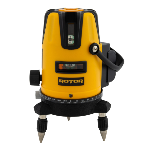 Nivela laser ROTOR RLE-3D, 3 linii , ±2 mm/5m, 40 m, Timp de nivelare ≤ 5s [3]