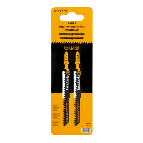 Panza fierastrau pendular pentru lemn, 100x75 mm Set 2 buc ROTOR RT111C [2]