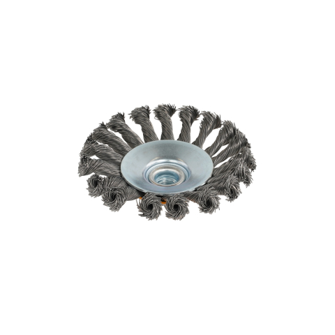 Perie de sarma conica cu noduri ROTOR 115mm M14 [2]