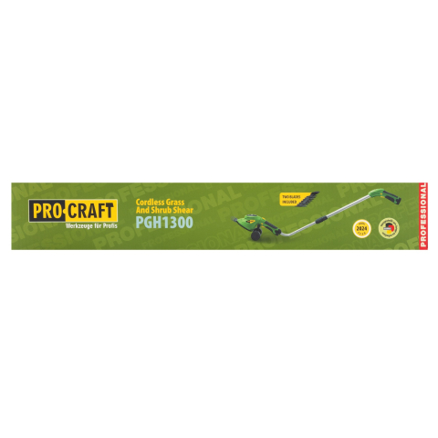 PGH1300 Foarfeca pentru iarba si arbusti cu acumulator PROCRAFT [11]