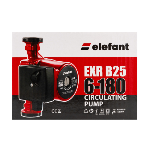 Pompa de recirculare Elefant EXR B25 6G-180, 50W , Panou de control [5]