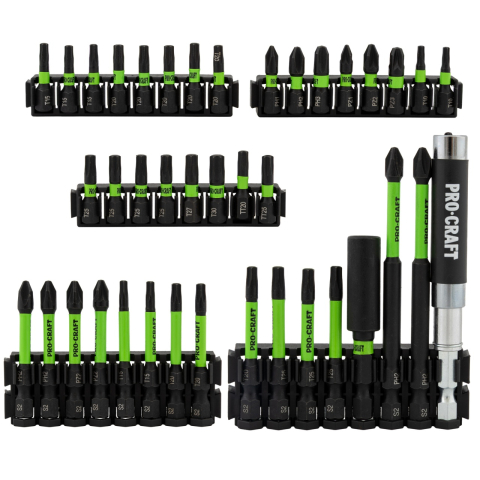 Set biti de impact PROCRAFT IBS-41 , 41 piese [3]