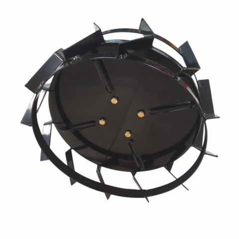 Set roti metalice 470x195 cu manicot, diametru ax 33mm, Elefant [5]