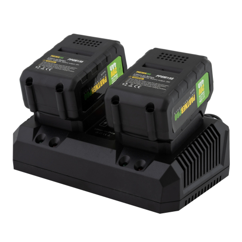 Suflanta pe acumulator PARTNERPRO PP8A519 , 2x20V 4Ah, 1 incarcator dublu, 9000-19000 RPM, 55 m/s [10]