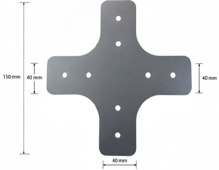 Element de ansamblare fără sudură CM 40X40 [2]