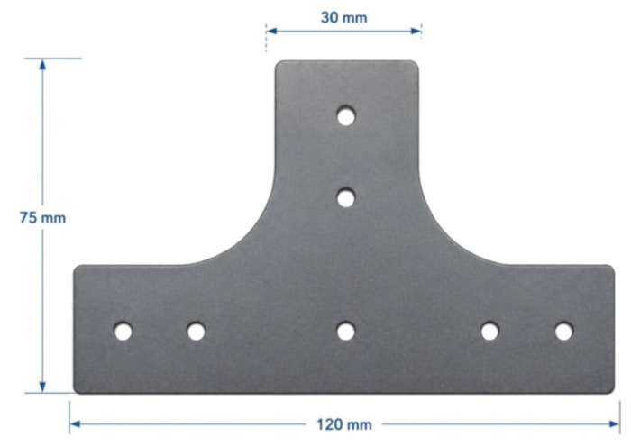 Element de ansamblare fără sudură tip T 30X30 [2]