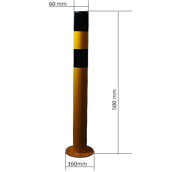 Stalp metalic pentru delimitare spatii si parcare,SMDS003 [2]