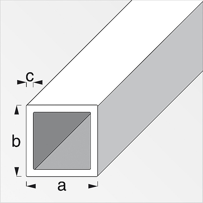 ŢEAVĂ PĂTRATĂ OŢEL LAMINAT 25X25X1.5x 1000 [2]
