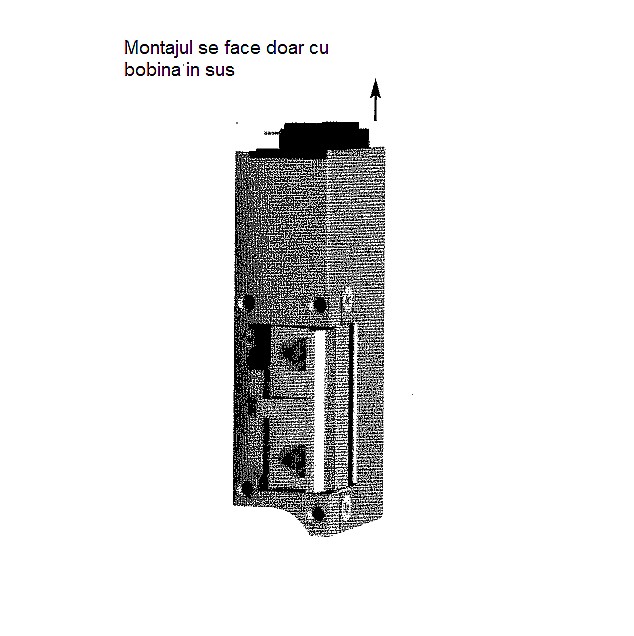 Yala electromagnetica incastrabila pe dreapta, 89x32x23 mm, IB9530DX [3]