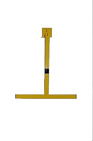 Blocator parcare in forma de "T" rabatabil cu posibilitate de blocare, ST001 [1]